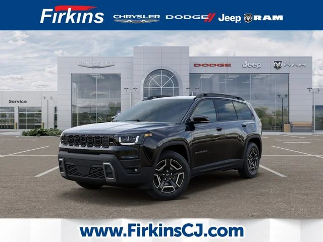 New 2026 Diamond Black Crystal Pearl-Coat Exterior Paint Jeep Limited image 1