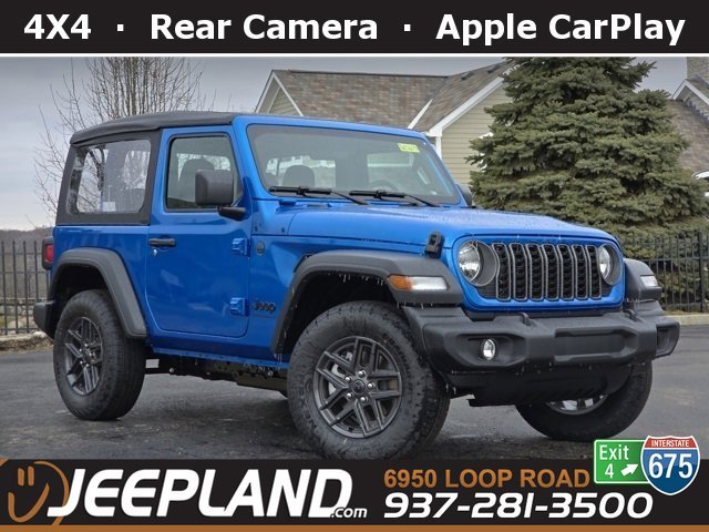New 2026 Hydro Blue Pearl-Coat Exterior Paint Jeep Sport image 1