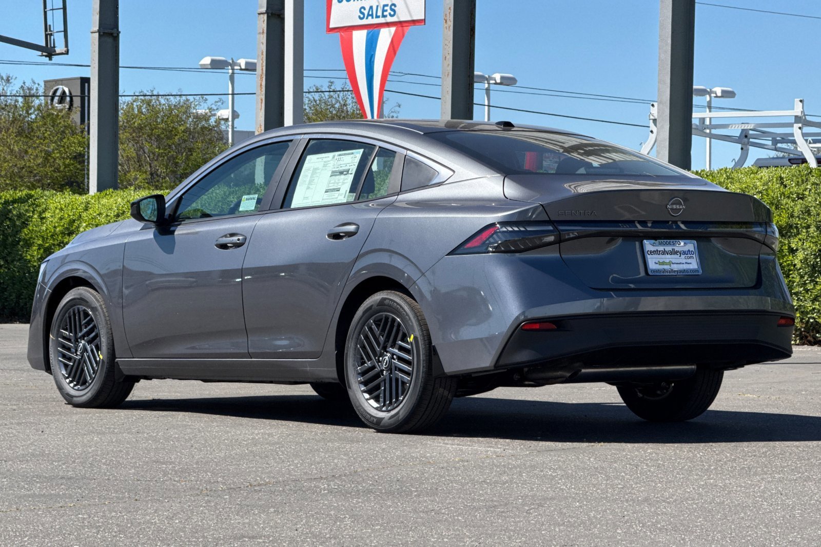 New 2026 Gun Metallic Nissan SV image 6