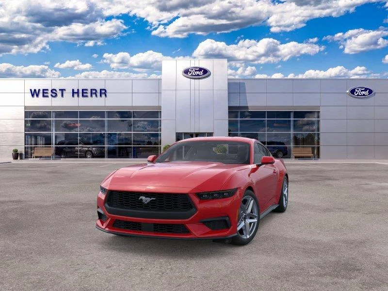 New 2026 Race Red Ford EcoBoost® Premium Fastback image 3