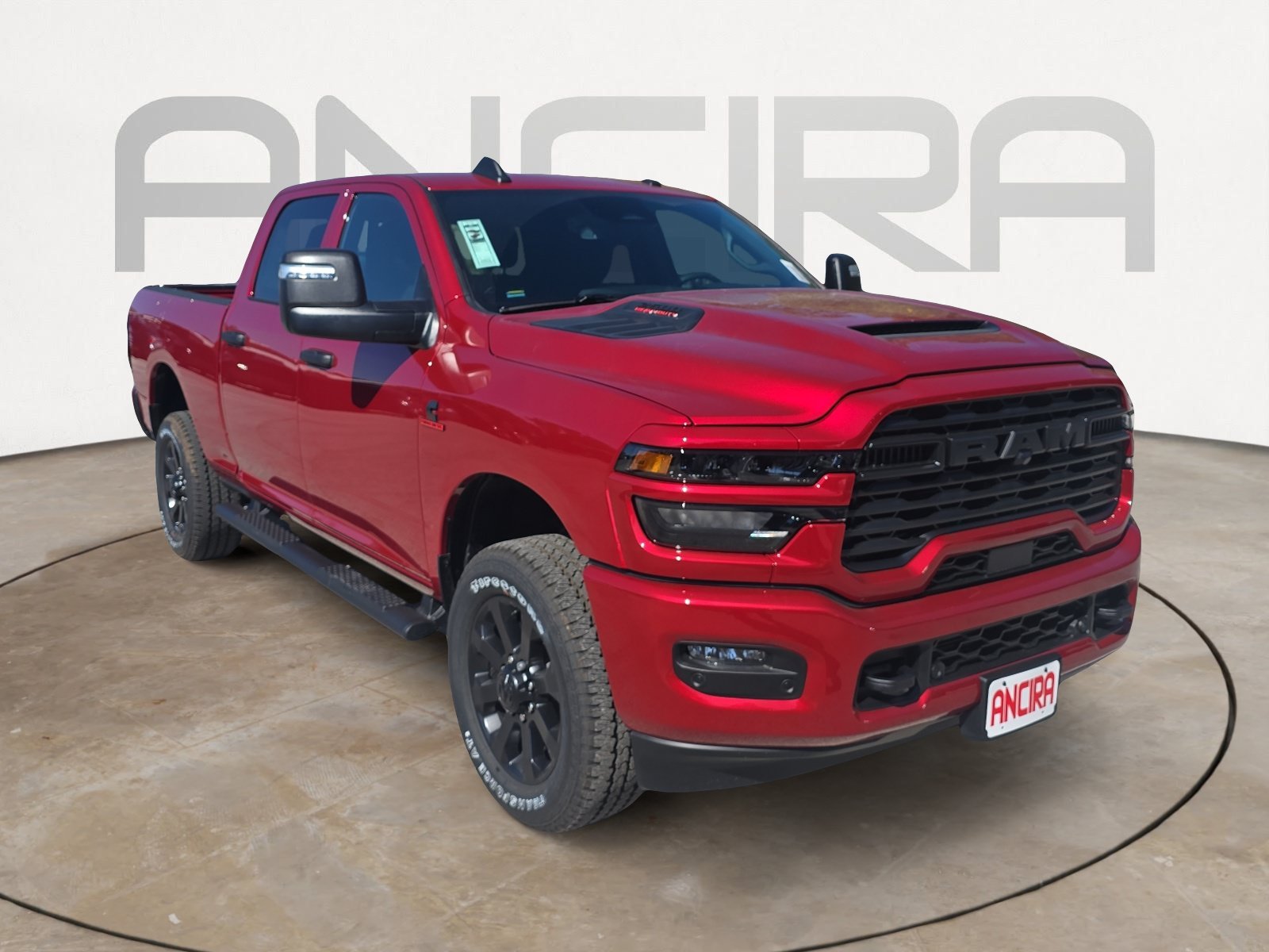 New 2027 Molten Red Pearlcoat RAM Black Express image 4