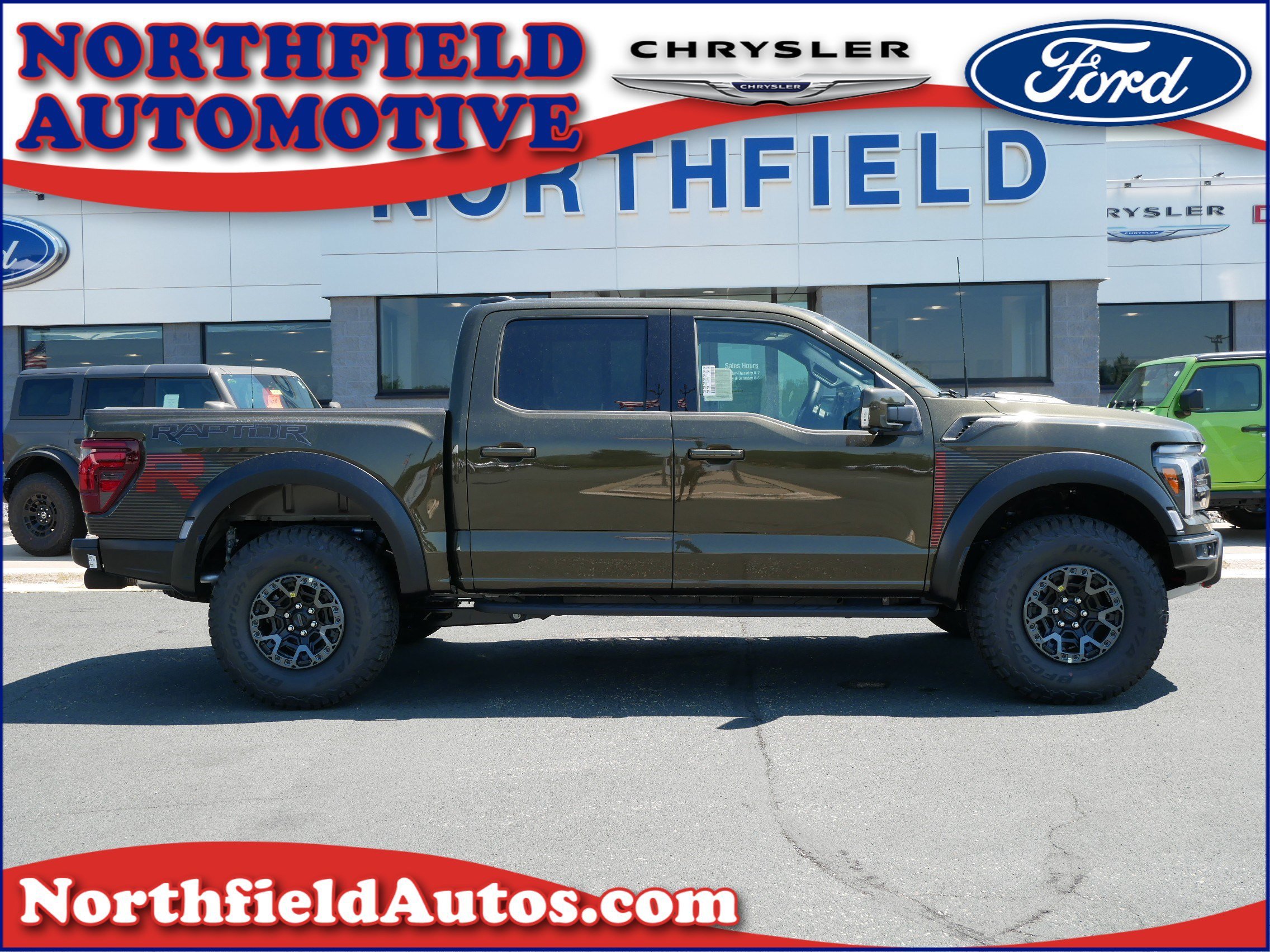 New 2026 Shelter Green Ford Raptor® image 1