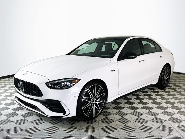 New 2026 Polar White Mercedes-Benz C 43 AMG® image 3