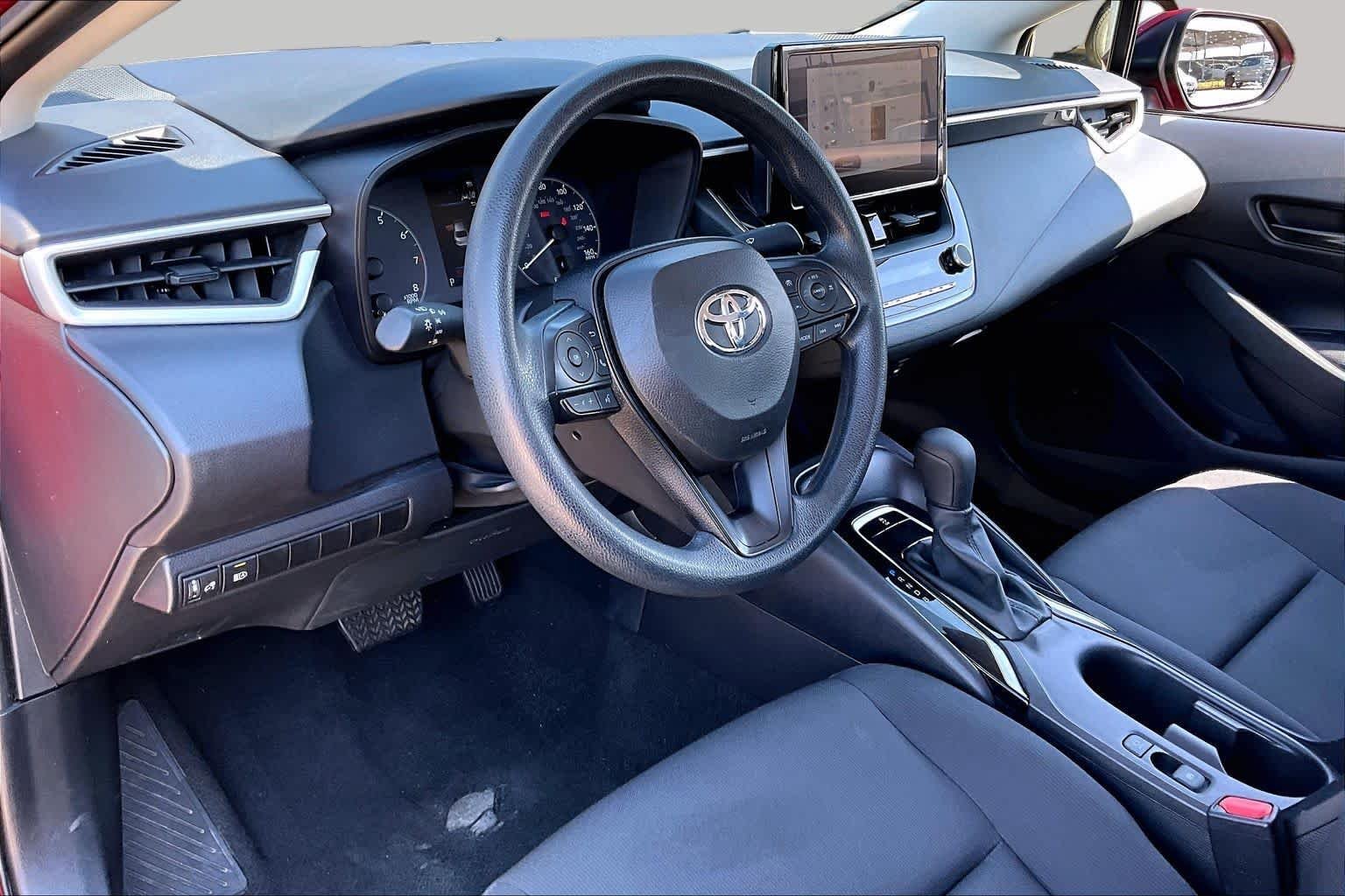 Certified Used 2025 Ruby Flare Pearl Toyota LE image 16