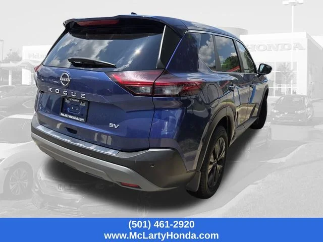Used 2023 Caspian Blue Metallic Nissan SV image 5