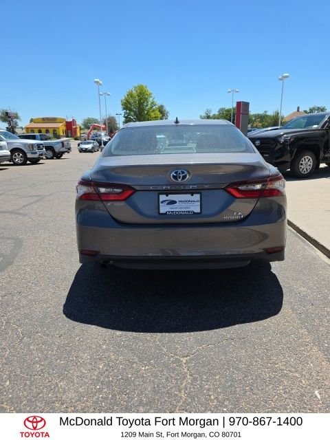Used 2021 Gray Toyota LE image 4