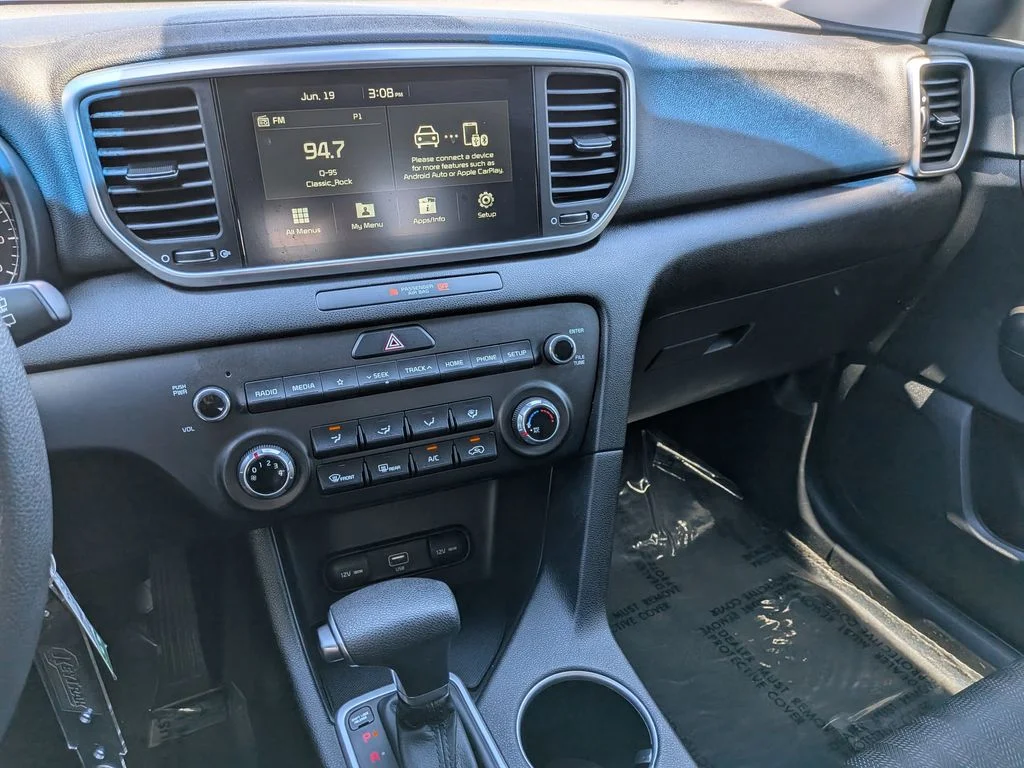 Used 2021 Blue Kia LX image 15