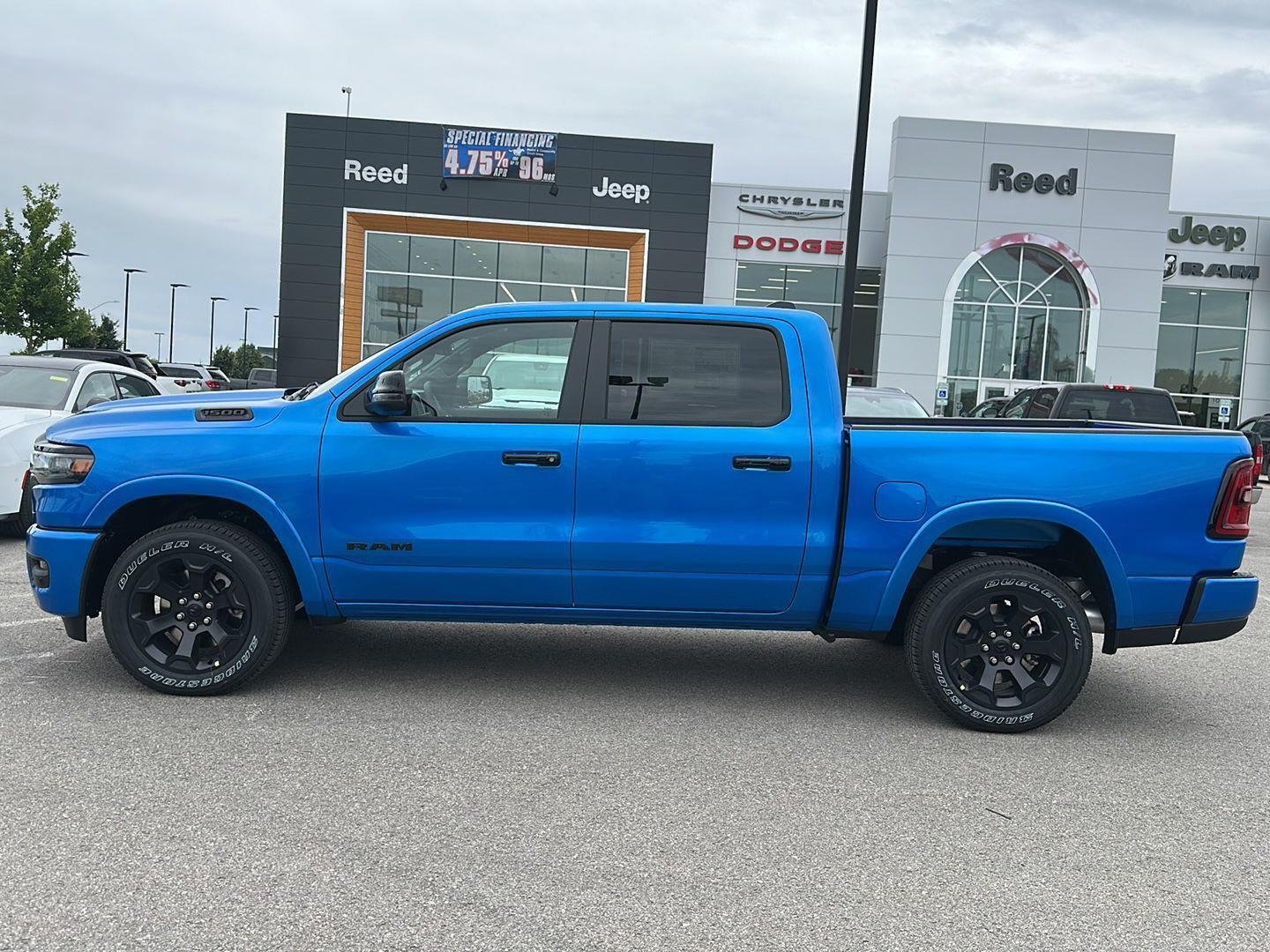 New 2026 Hydro Blue Pearlcoat RAM Big Horn image 2