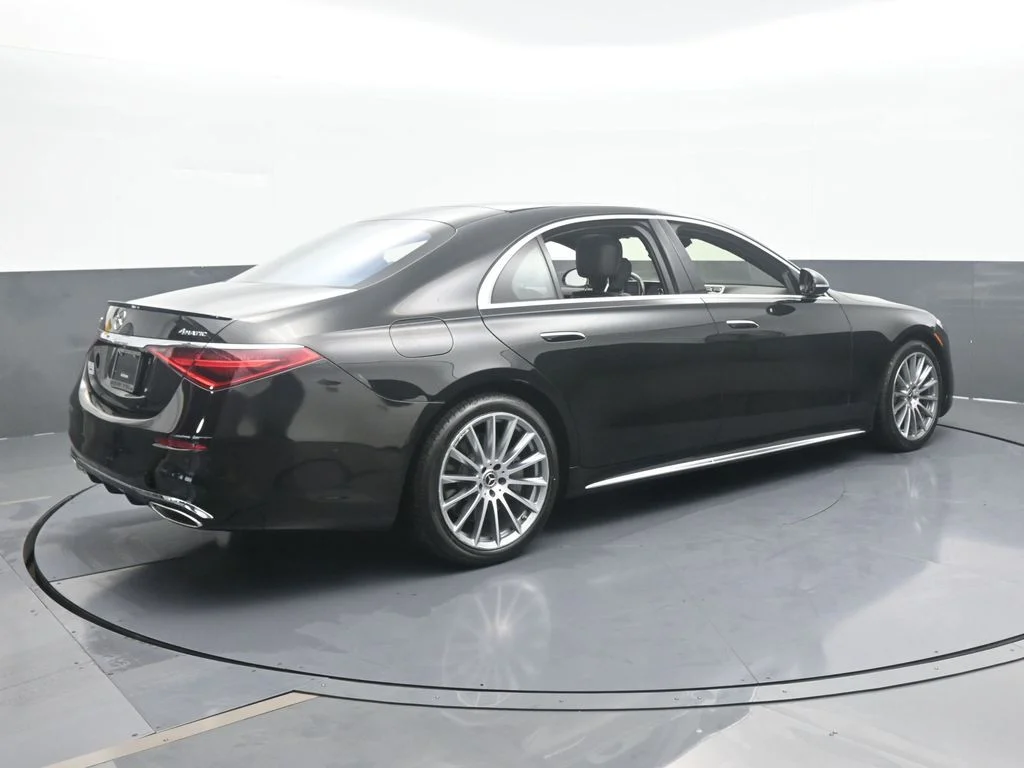 Used 2021 Obsidian Black/designo Diamon White Mercedes-Benz S 580 image 5