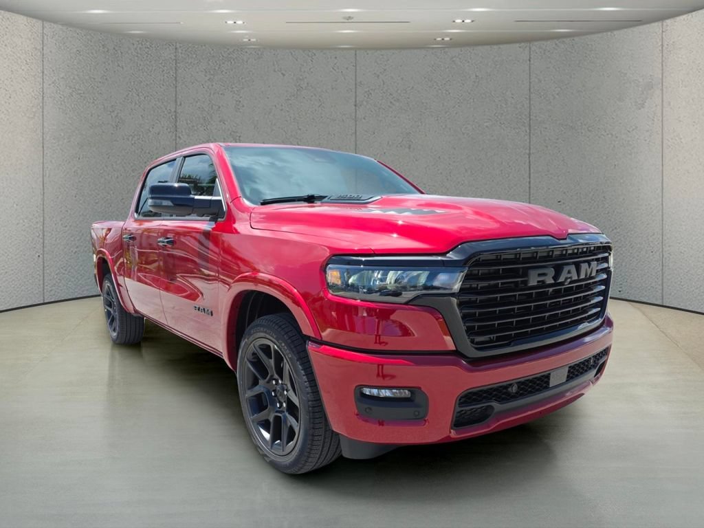 New 2026 Molten Red Pearl-Coat Exterior Paint RAM Laramie image 13