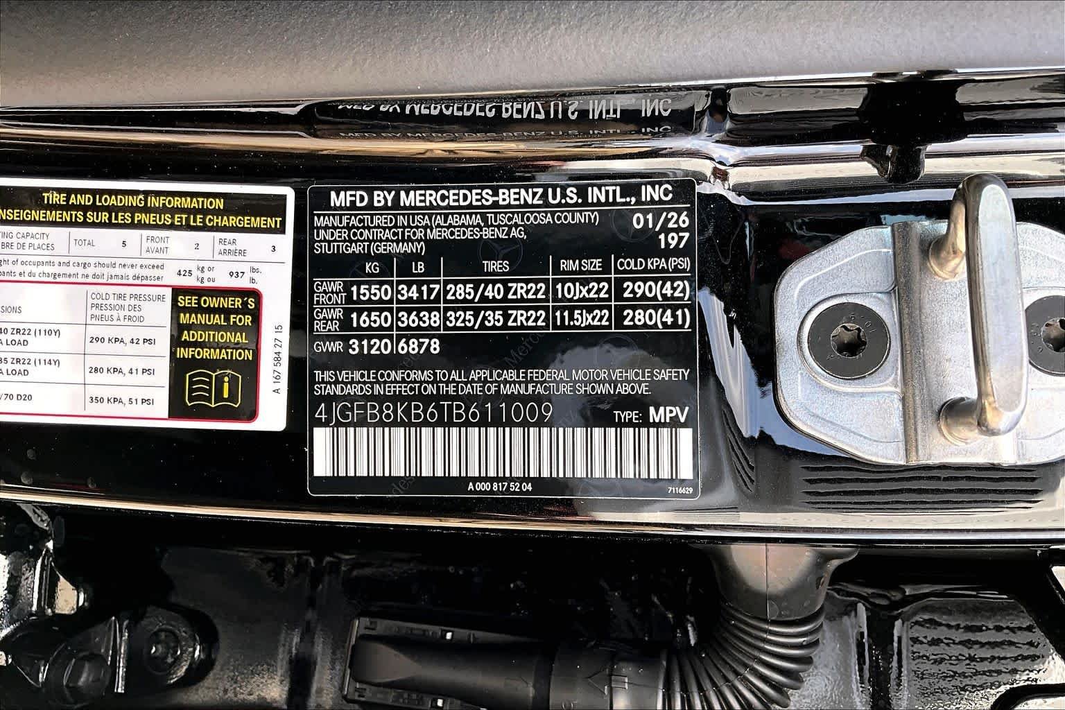 New 2026 Obsidian Black Metallic Mercedes-Benz AMG® GLE 63 S 4MATIC+ SUV image 16