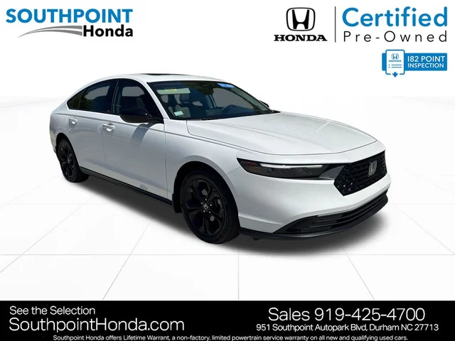 2025 Honda Accord Sedan 1.5T SE
