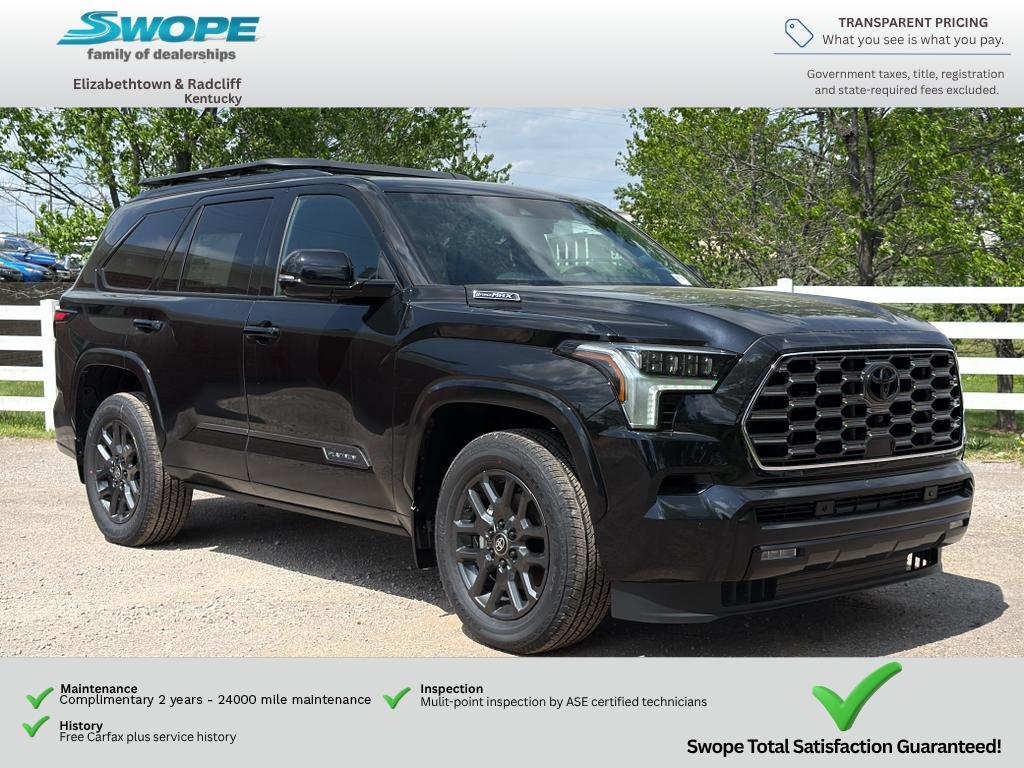 2026 Toyota Sequoia Platinum 4WD i-FORCE MAX Hybrid's photo