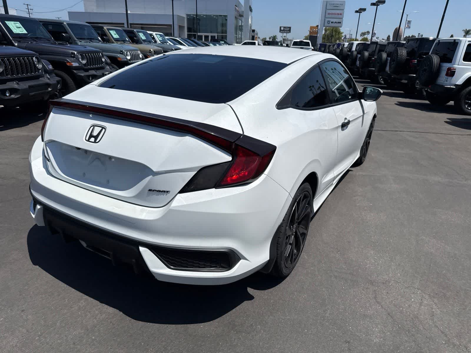 Used 2019 Platinum White Pearl Honda Sport image 13