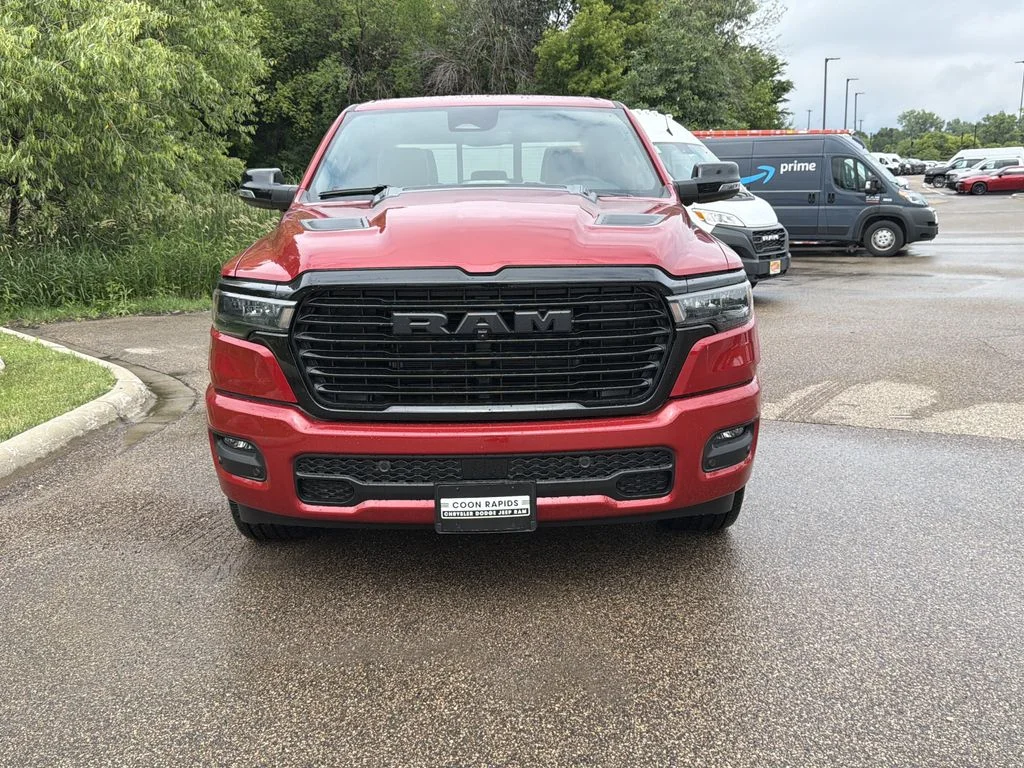 New 2026 Molten Red Pearl-Coat Exterior Paint Ram Laramie image 2