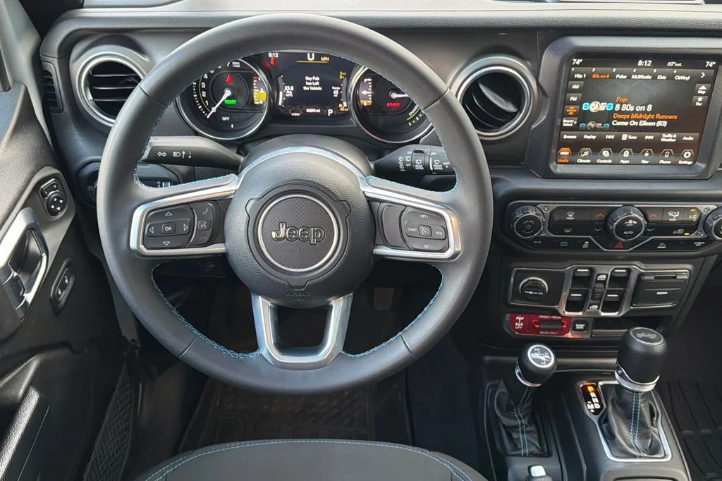 Used 2023 Silver Jeep Rubicon 4xe image 16
