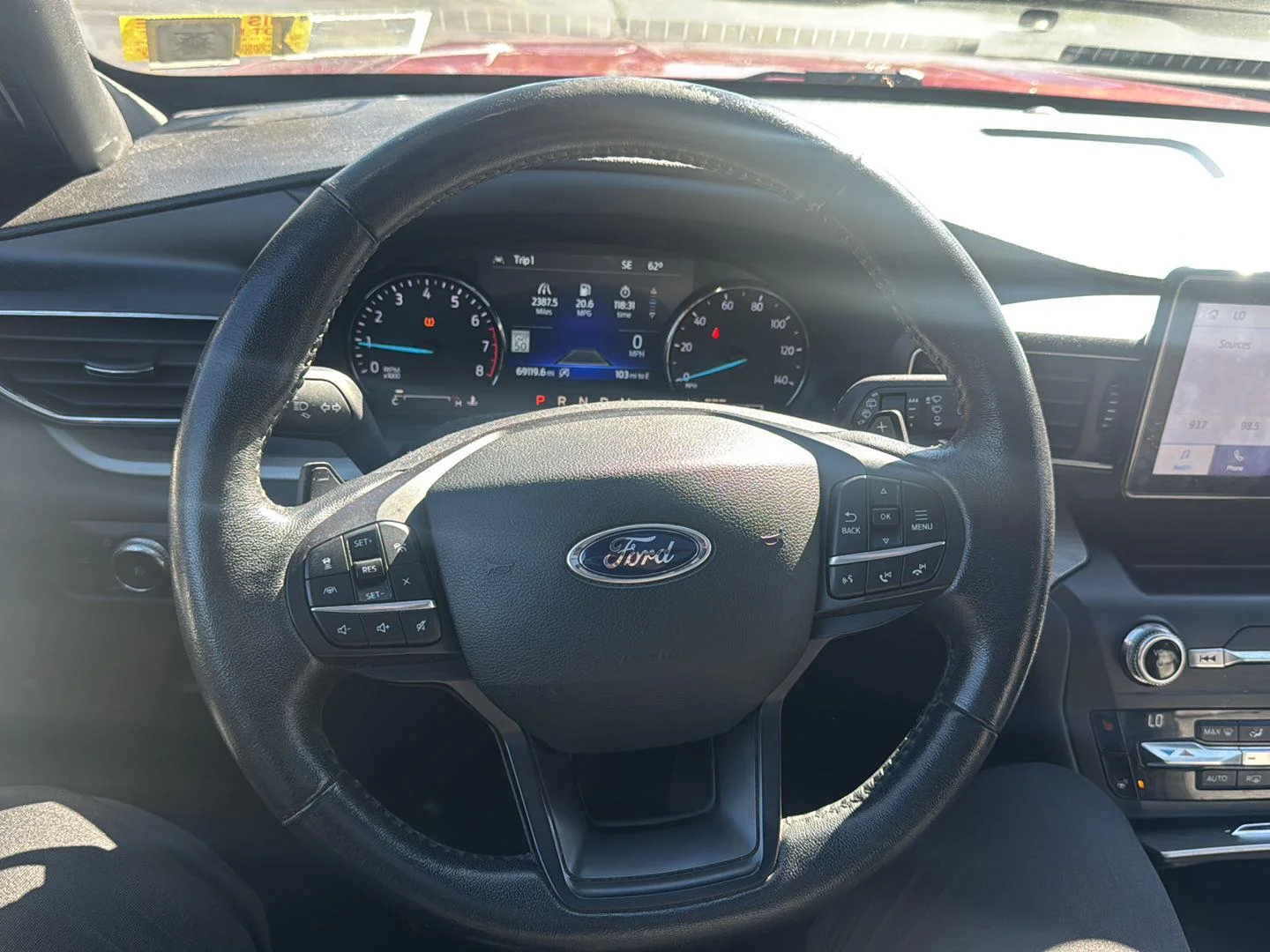 Used 2020 Rapid Red Metallic Tinted Clearcoat Ford XLT image 14