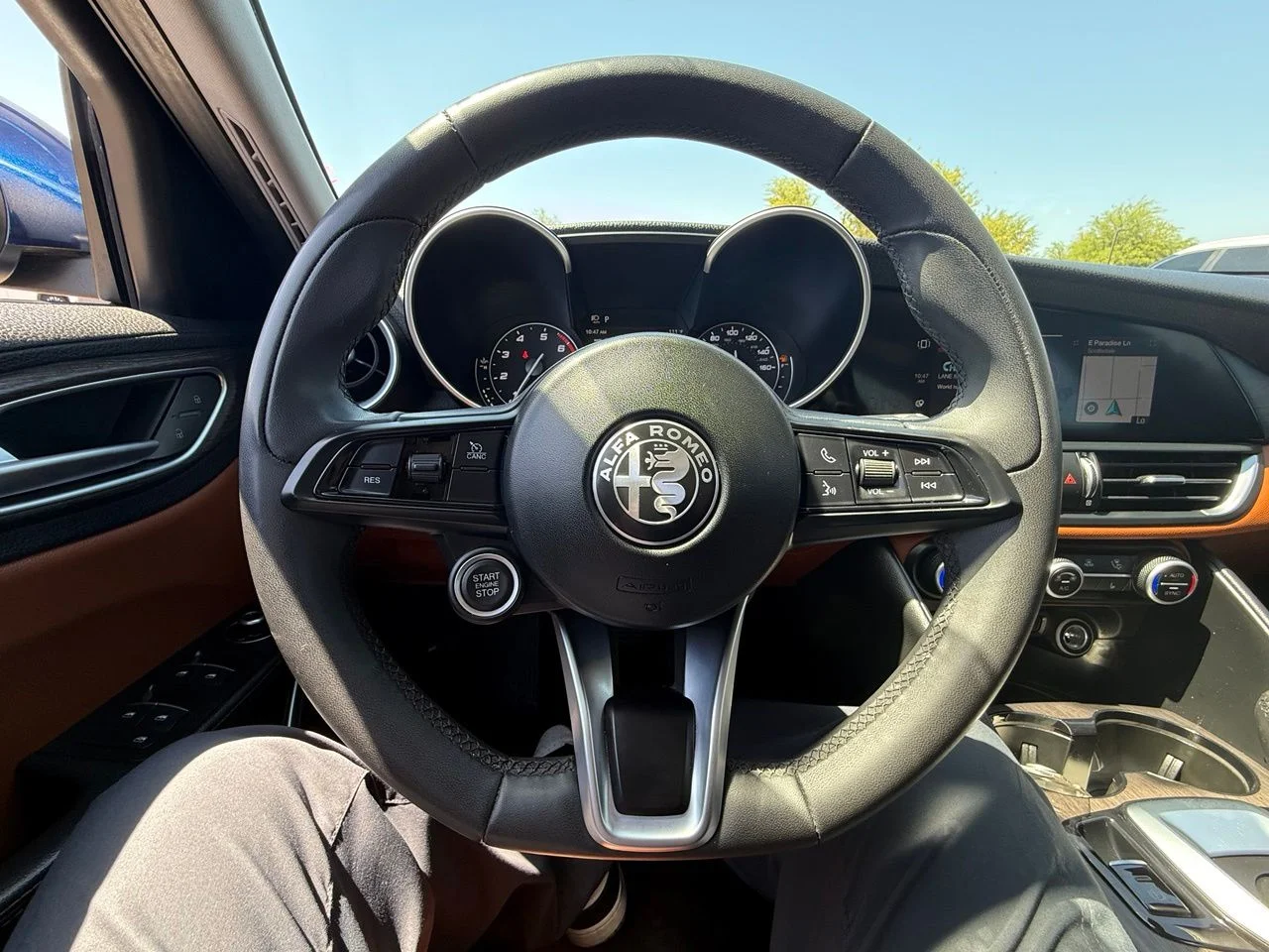 Used 2021 Montecarlo Blue Metallic Alfa Romeo Ti image 18