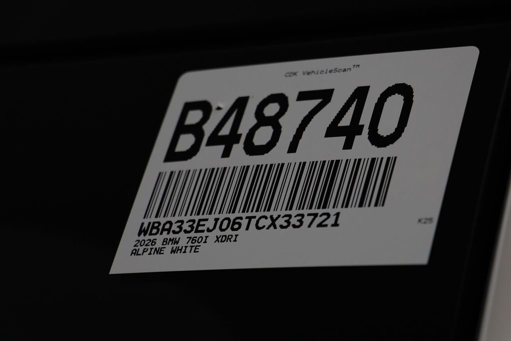 New 2026 Alpine White BMW 760i xDrive image 28