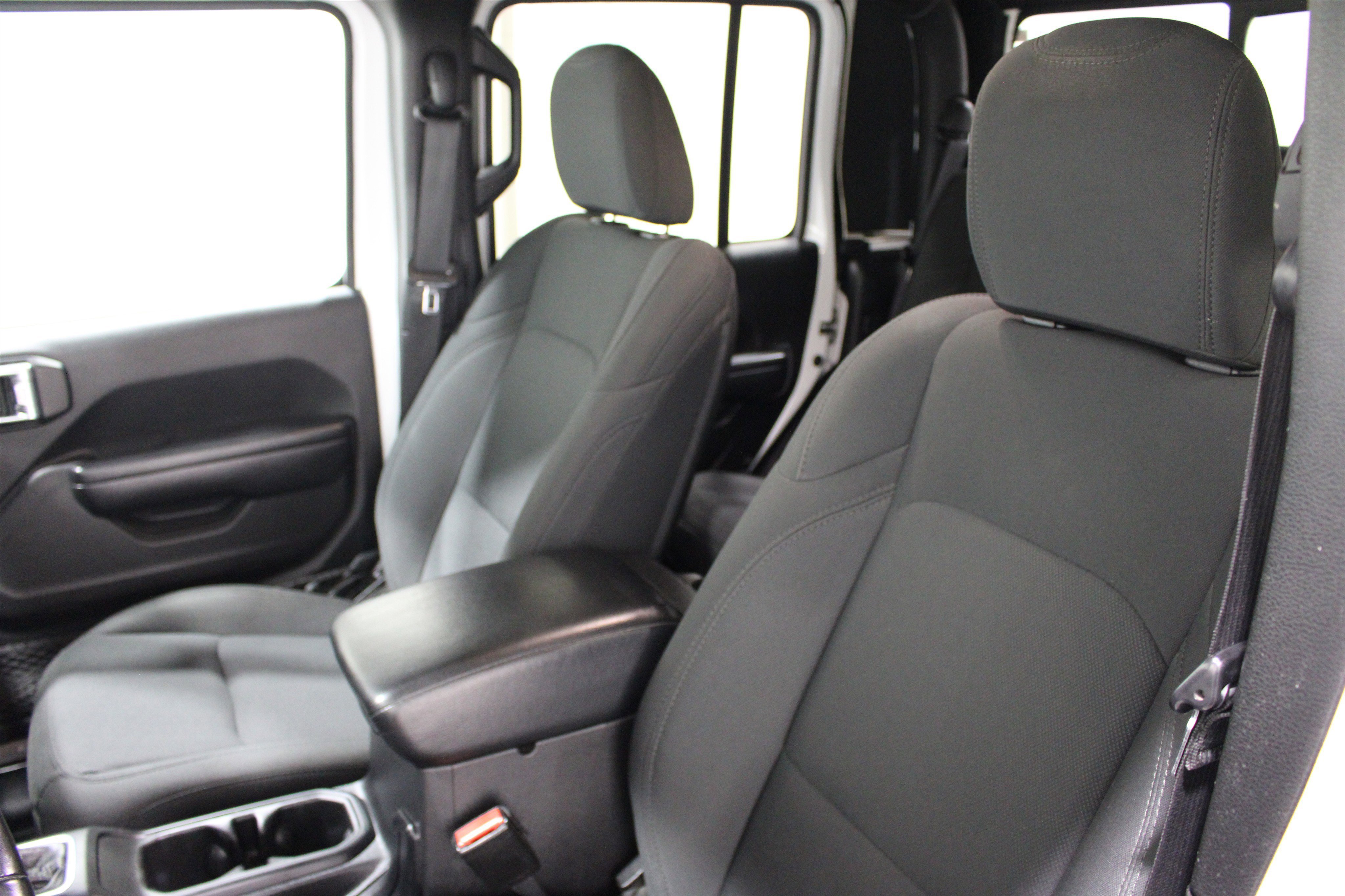 Used 2021 Bright White Clearcoat Jeep Willys image 4