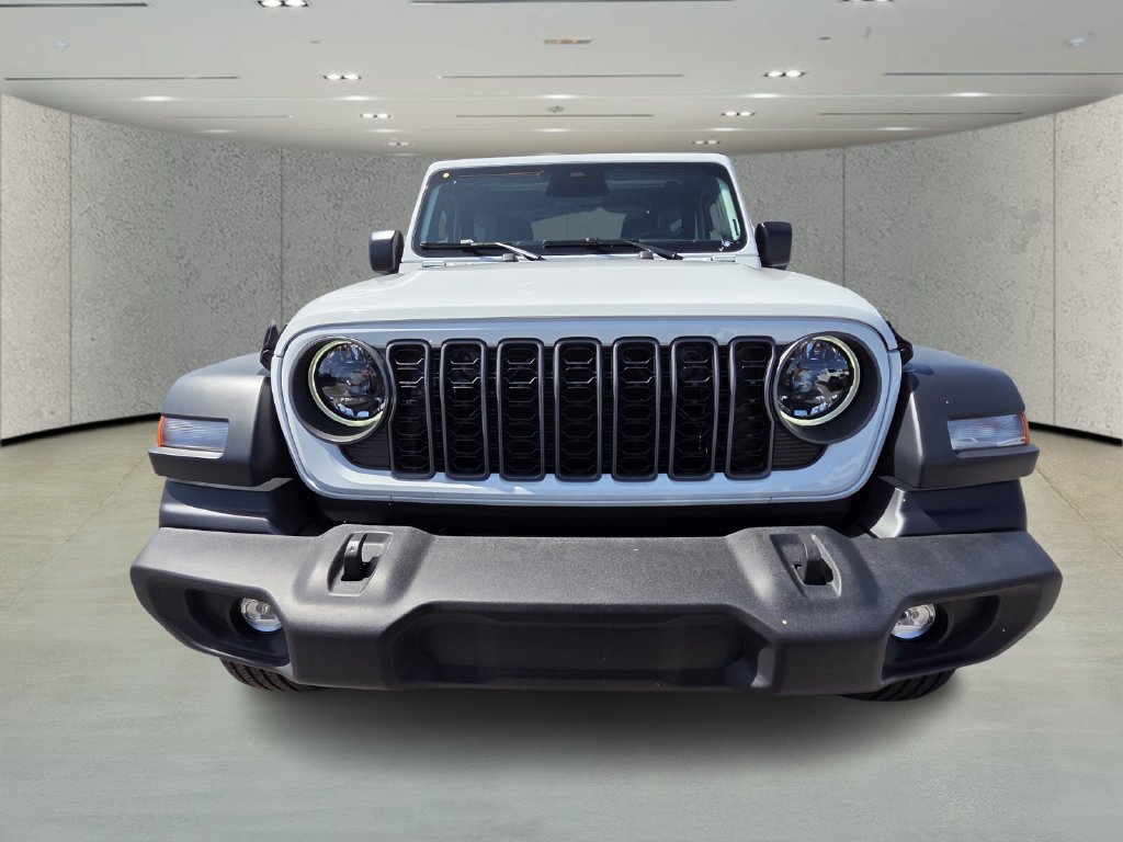 New 2026 Bright White Clear-Coat Exterior Paint Jeep Sport S image 9