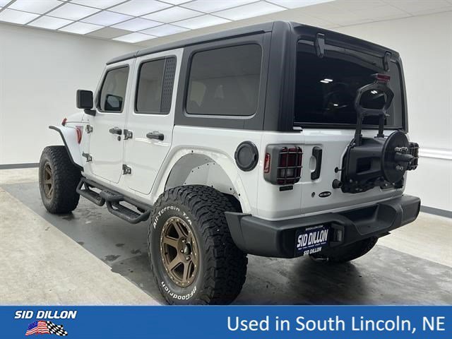 Used 2019 Bright White Clearcoat Jeep Sport Altitude image 6