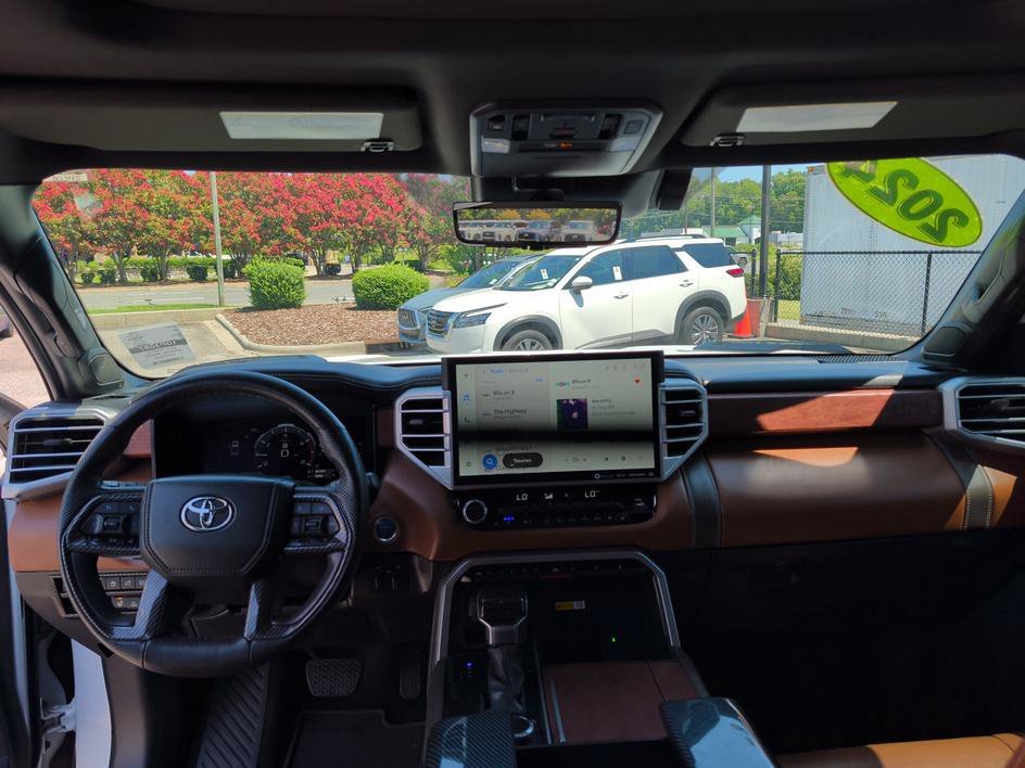 Used 2024 Blizzard Pearl Toyota 1794 Edition Hybrid image 11