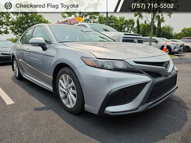 Used 2024 Celestial Silver Metallic Toyota SE image 3