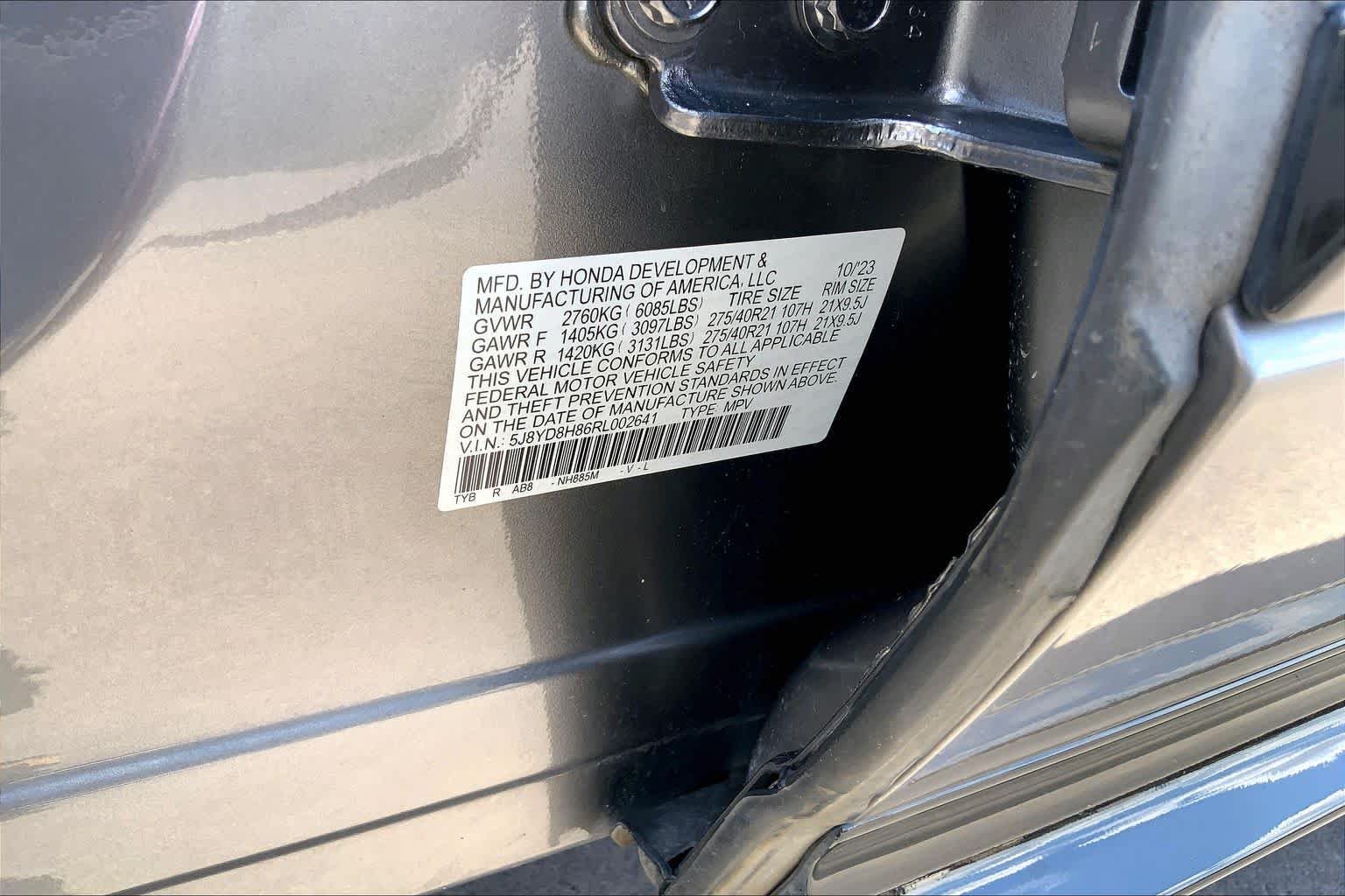 Used 2024 Liquid Carbon Metallic Acura Type S w/Advance Package image 37