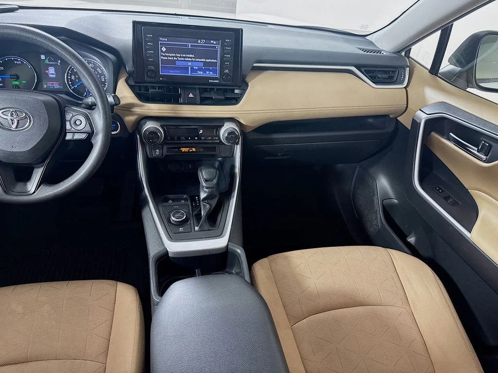 Certified Used 2022 White Toyota Hybrid XLE image 23