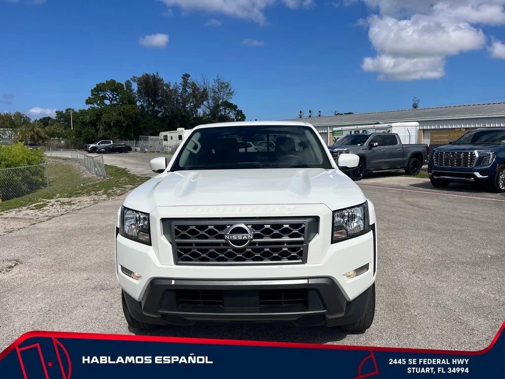 Used 2022 White Nissan Crew Cab Long Bed SV 4x2 image 2