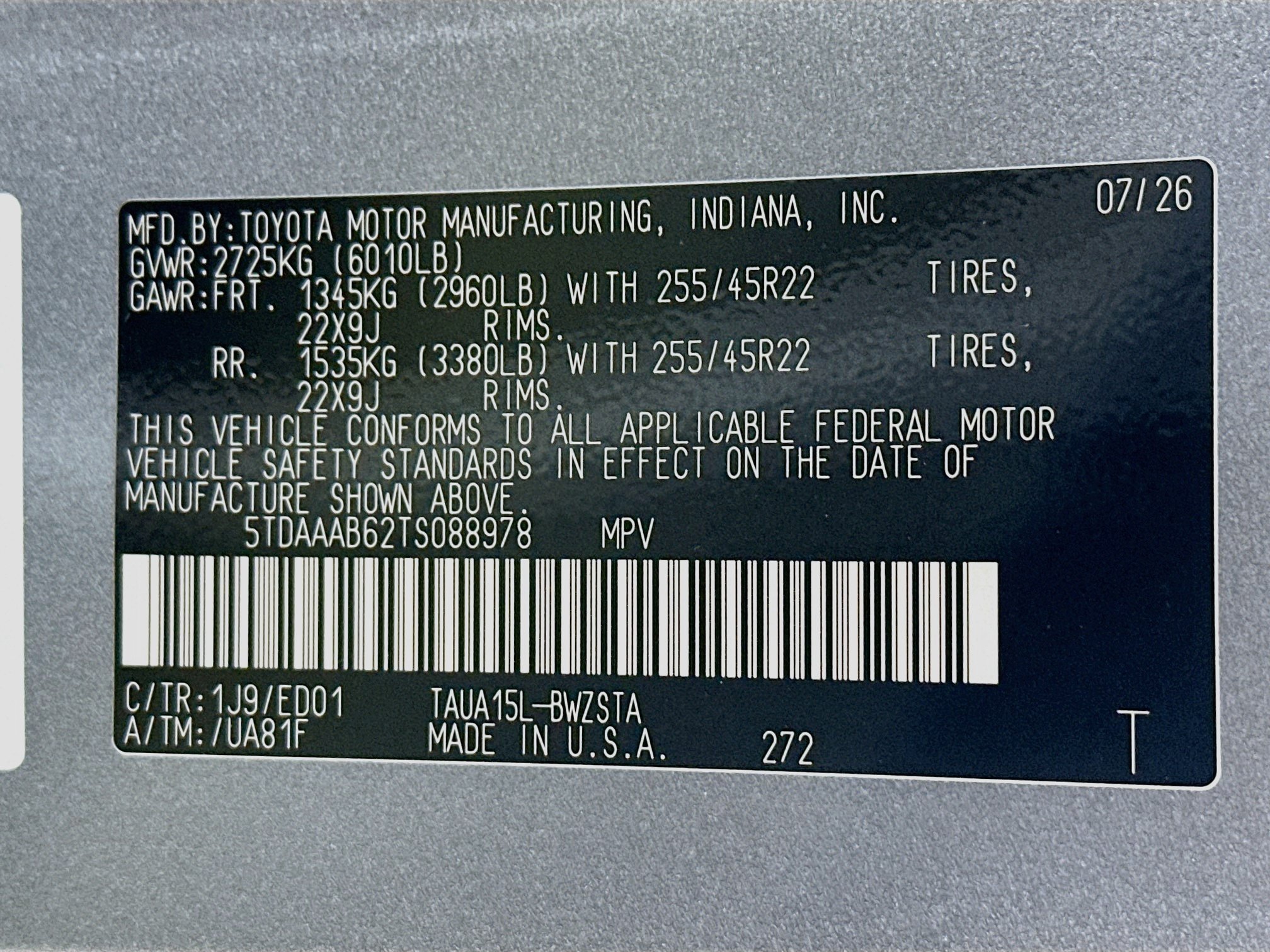 New 2026 Celestial Silver Metallic Lexus  350 F SPORT HANDLING AWD image 33