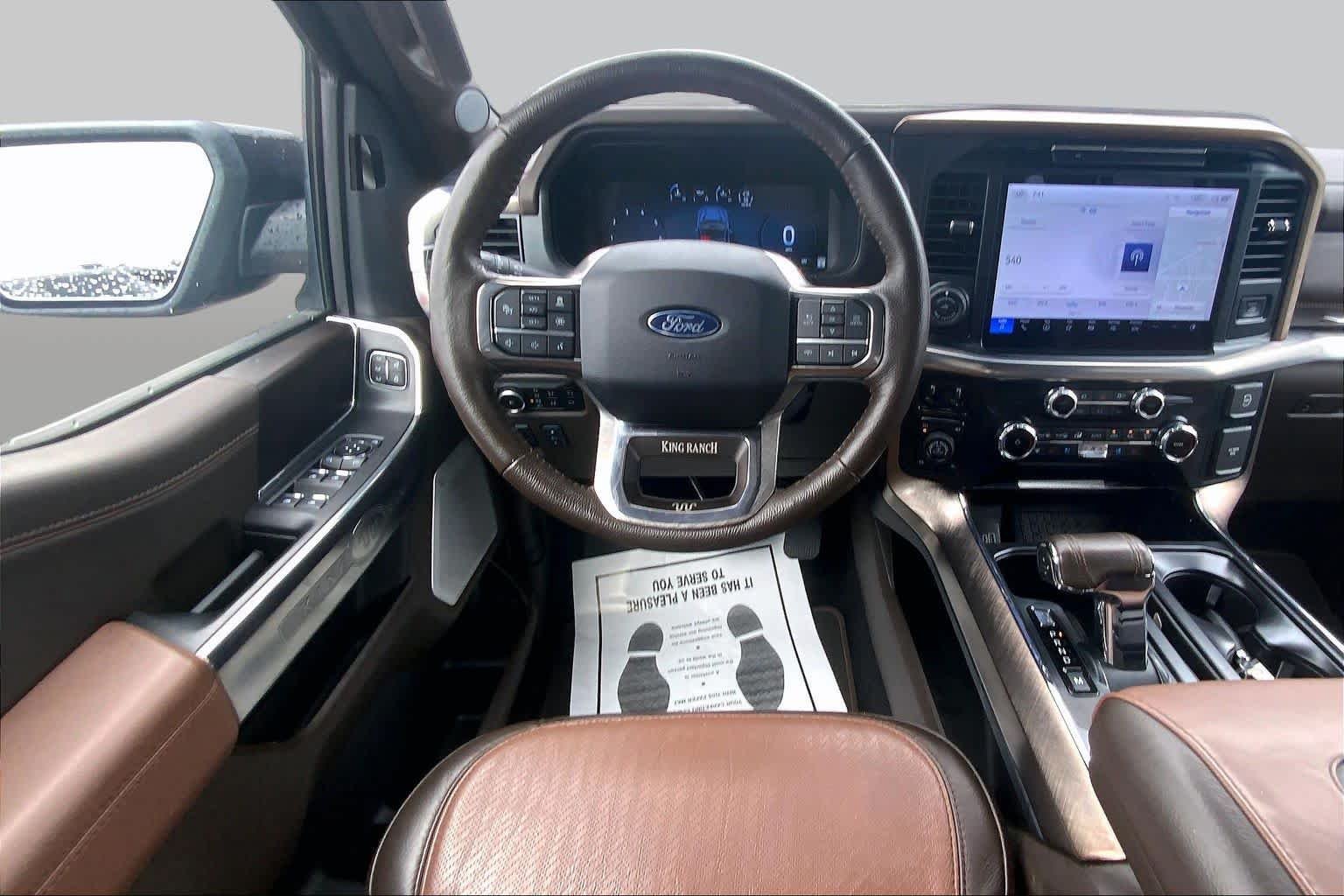 Used 2025 Agate Black/Marsh Gray Ford King Ranch image 5