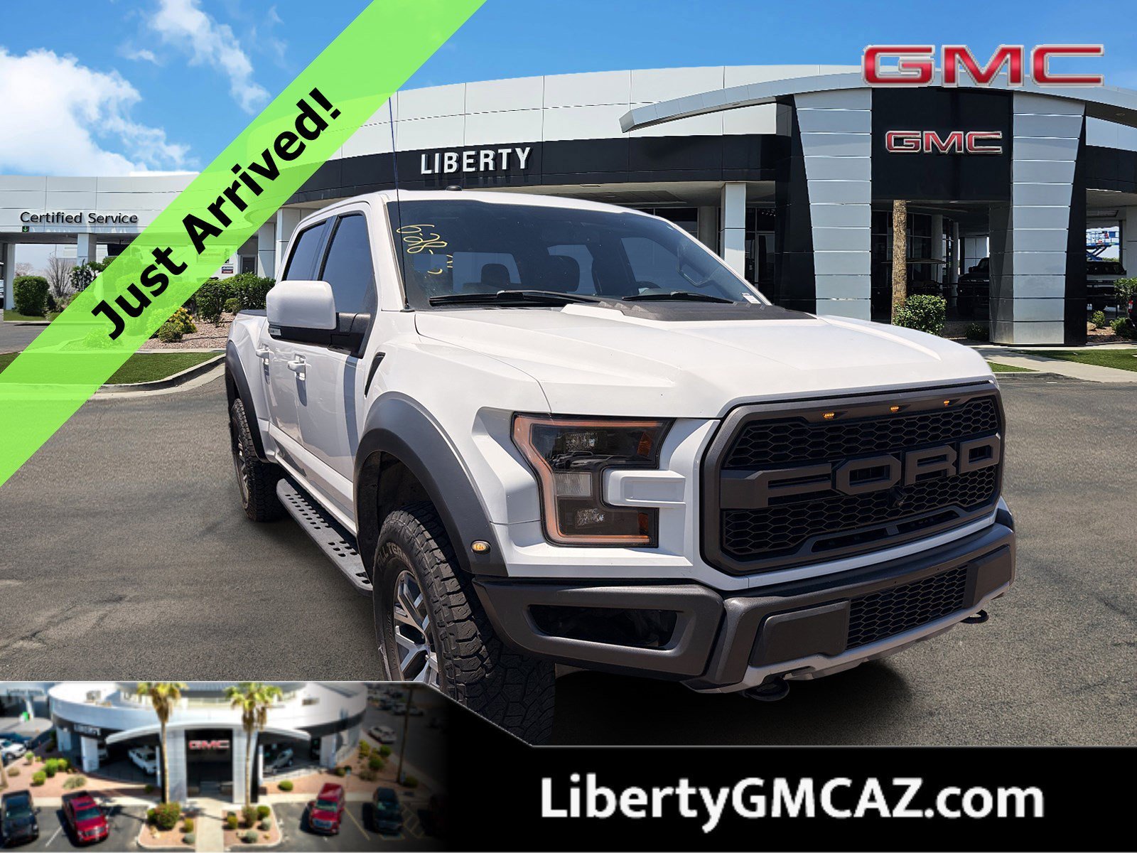 Used 2018 Oxford White Ford Raptor image 1