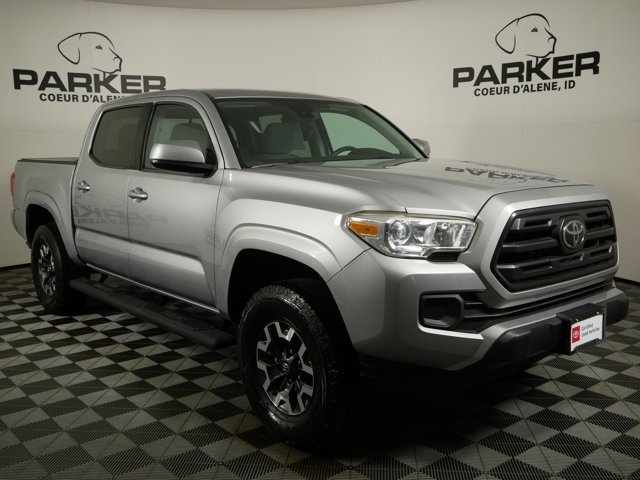 Certified Used 2019 Silver Sky Metallic Toyota Double Cab SR w/ Convenience Pkg image 4
