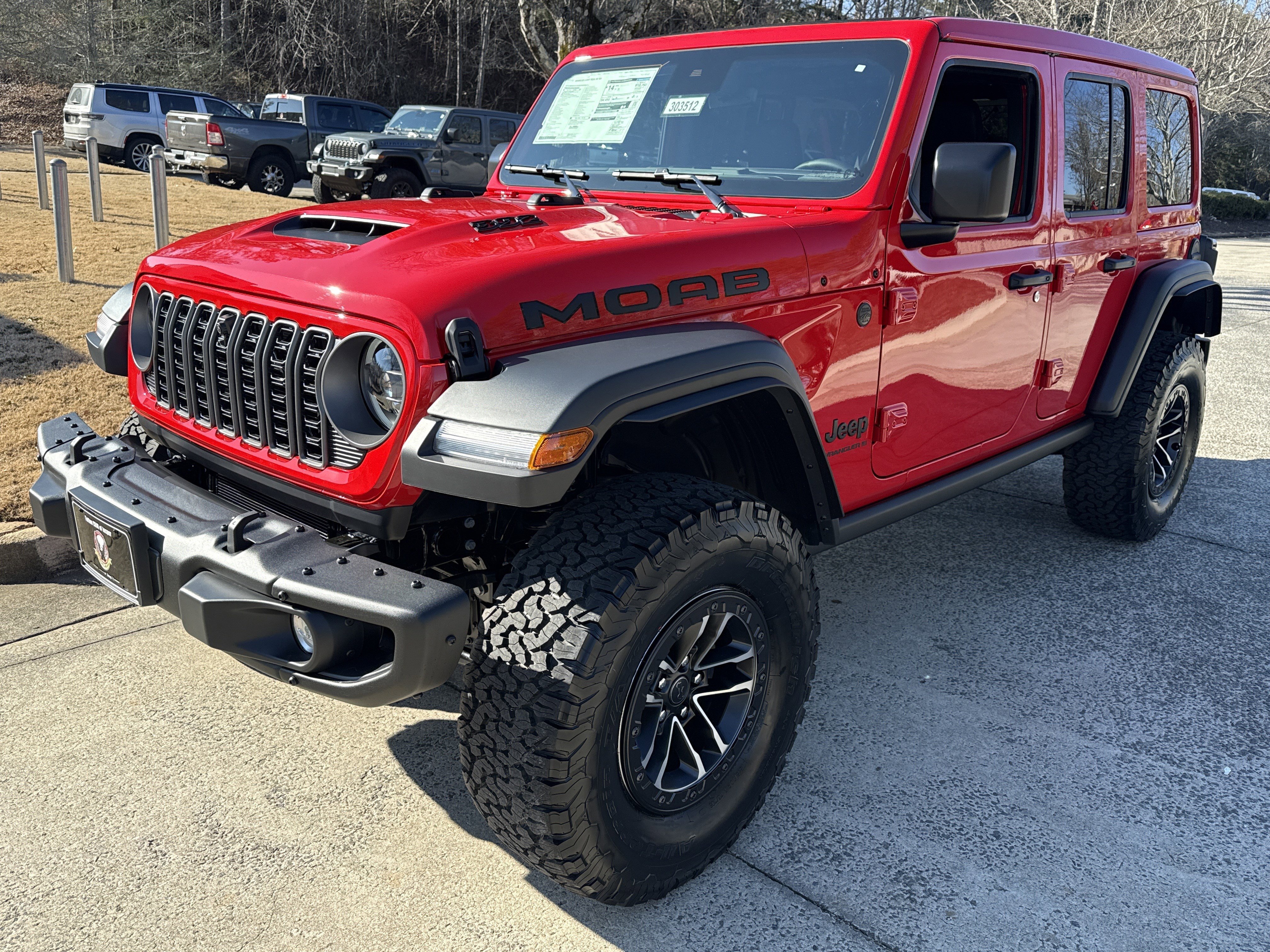 New 2026 Firecracker Red Clearcoat Jeep Moab 392 image 3