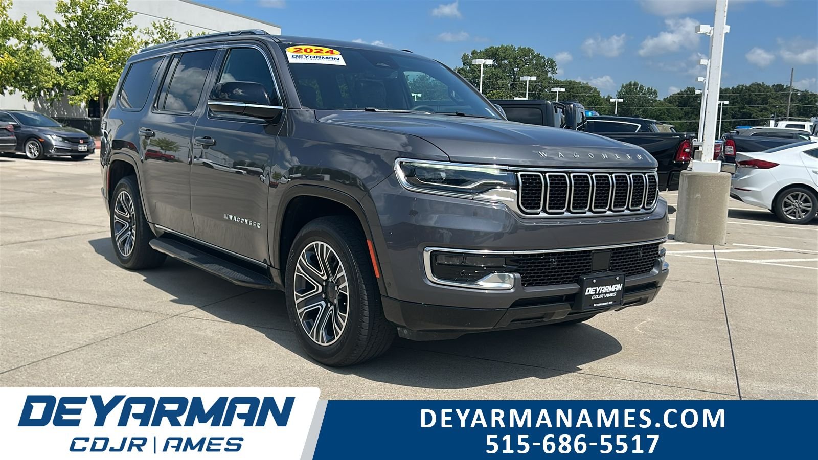Used 2024 Gray Jeep Base image 1