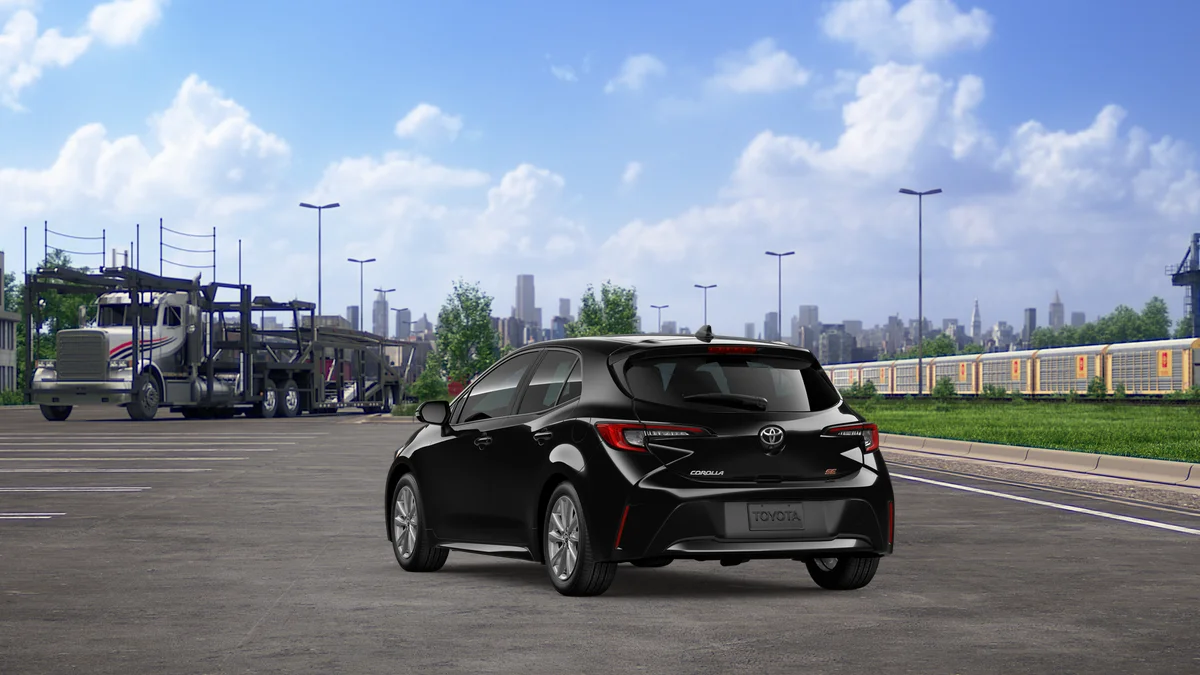 New 2026 Midnight Black Metallic Toyota SE image 7