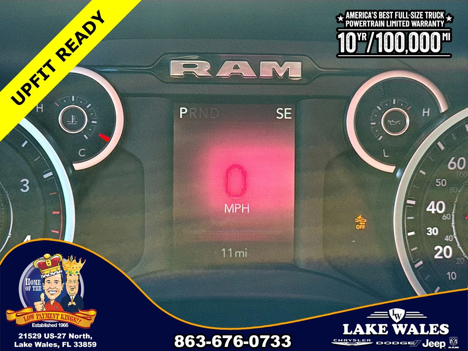 New 2026 Bright White Clear-Coat Exterior Paint RAM TRADESMAN image 11