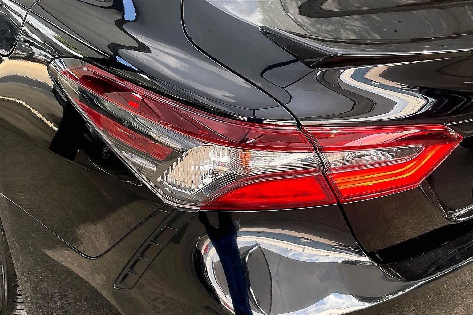 Used 2022 Midnight Black Metallic Toyota SE image 28