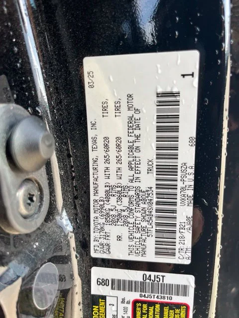 Used 2025 Black Toyota SR5 image 13