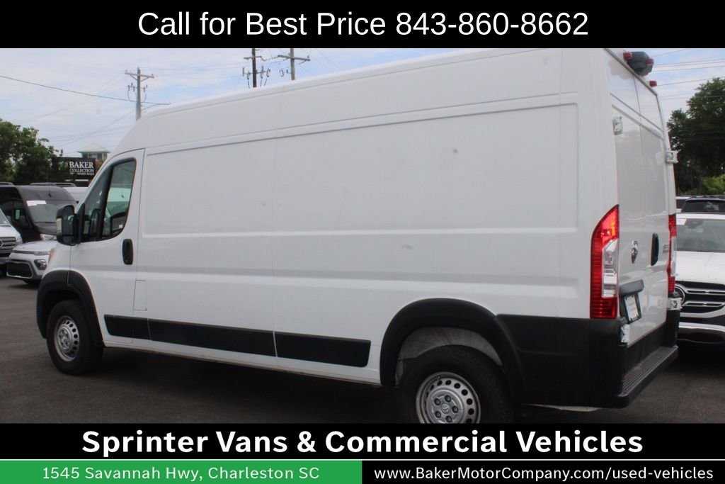 Used 2025 Bright White Clearcoat Ram High Roof image 12