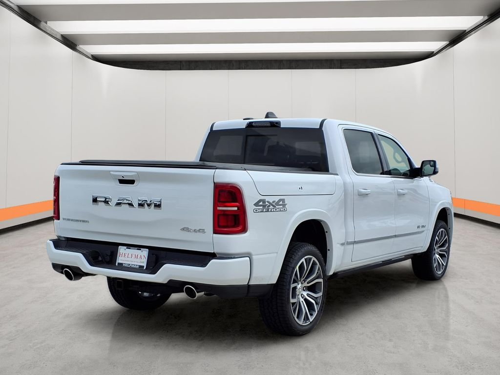New 2026 Bright White Clear-Coat Exterior Paint RAM Tungsten image 6