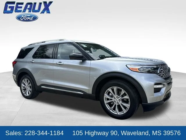Certified Used 2024 Iconic Silver Metallic Ford Limited image 1