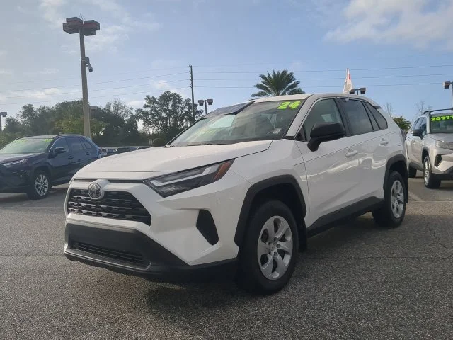 Certified Used 2024 White Toyota LE image 8