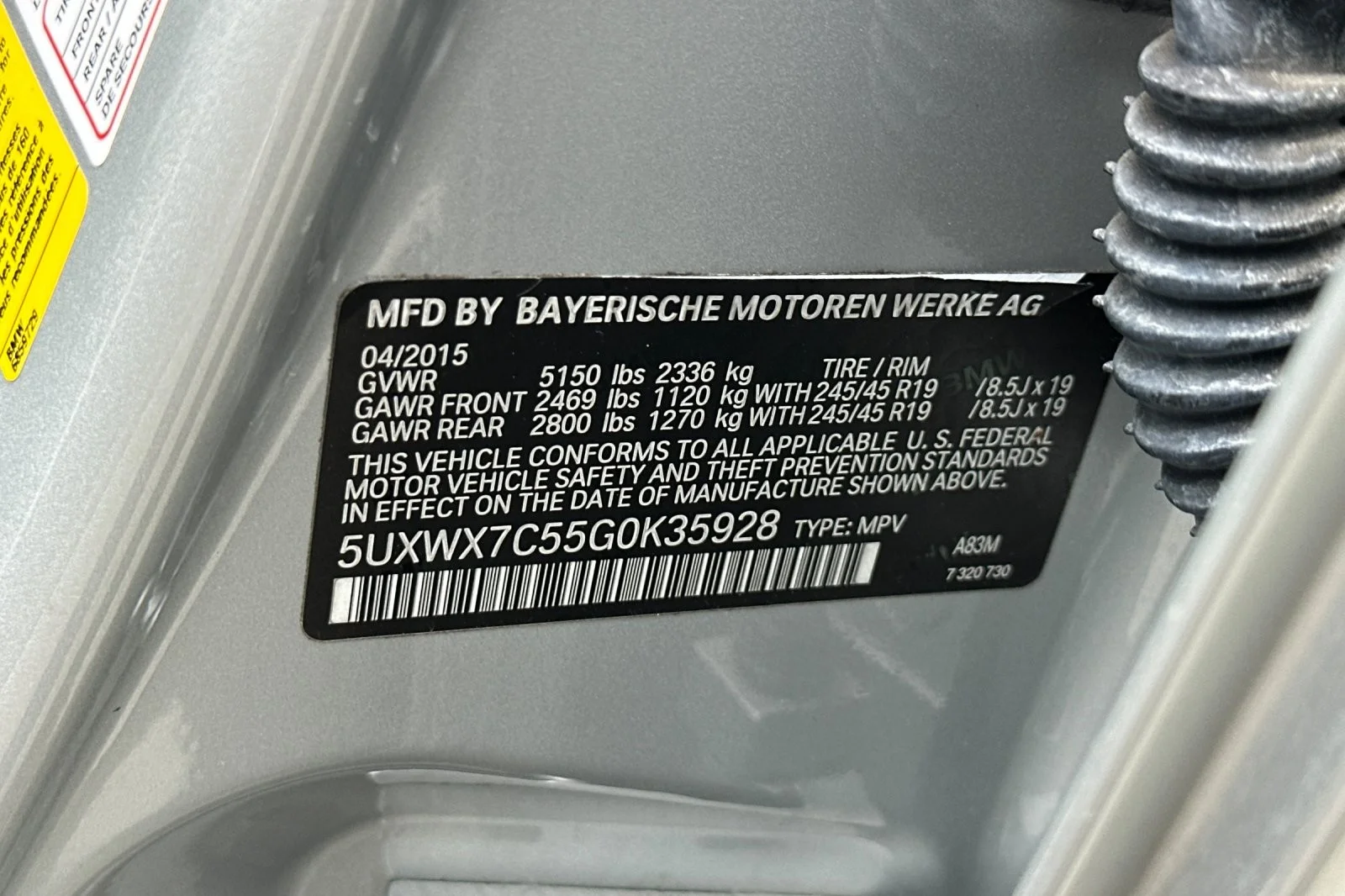 Used 2016 Glacier Silver Metallic BMW xDrive35i image 29
