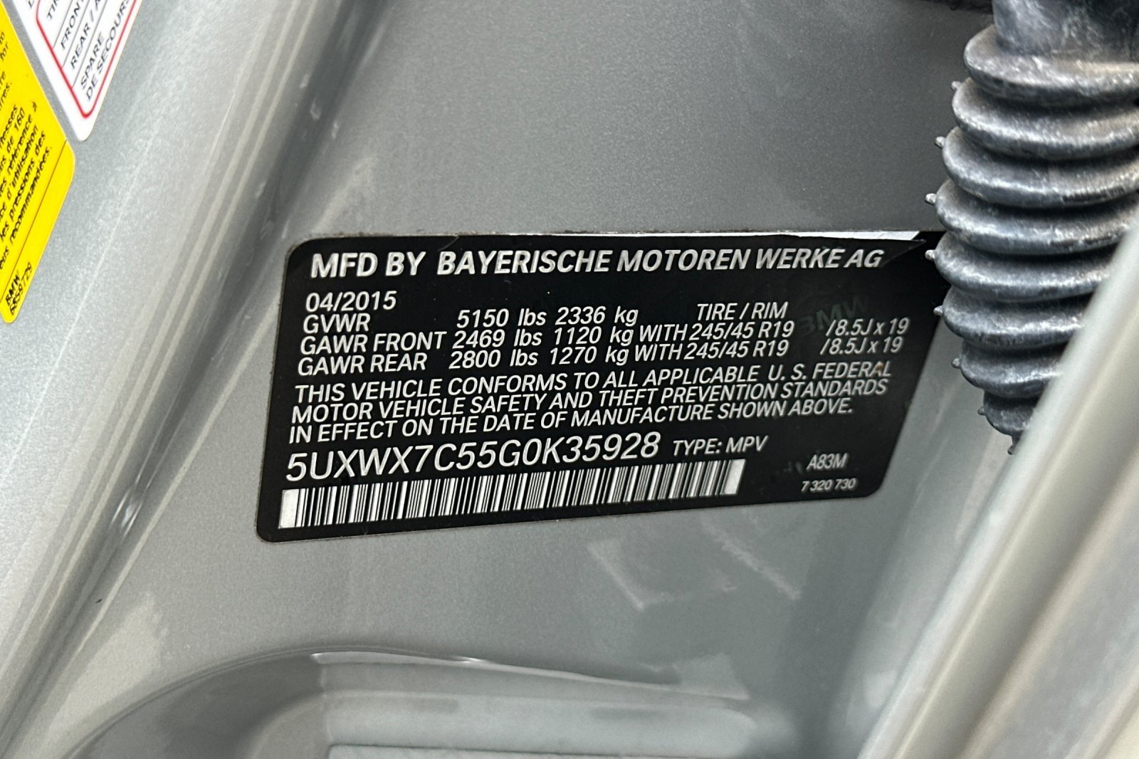 Used 2016 Glacier Silver Metallic BMW xDrive35i image 29
