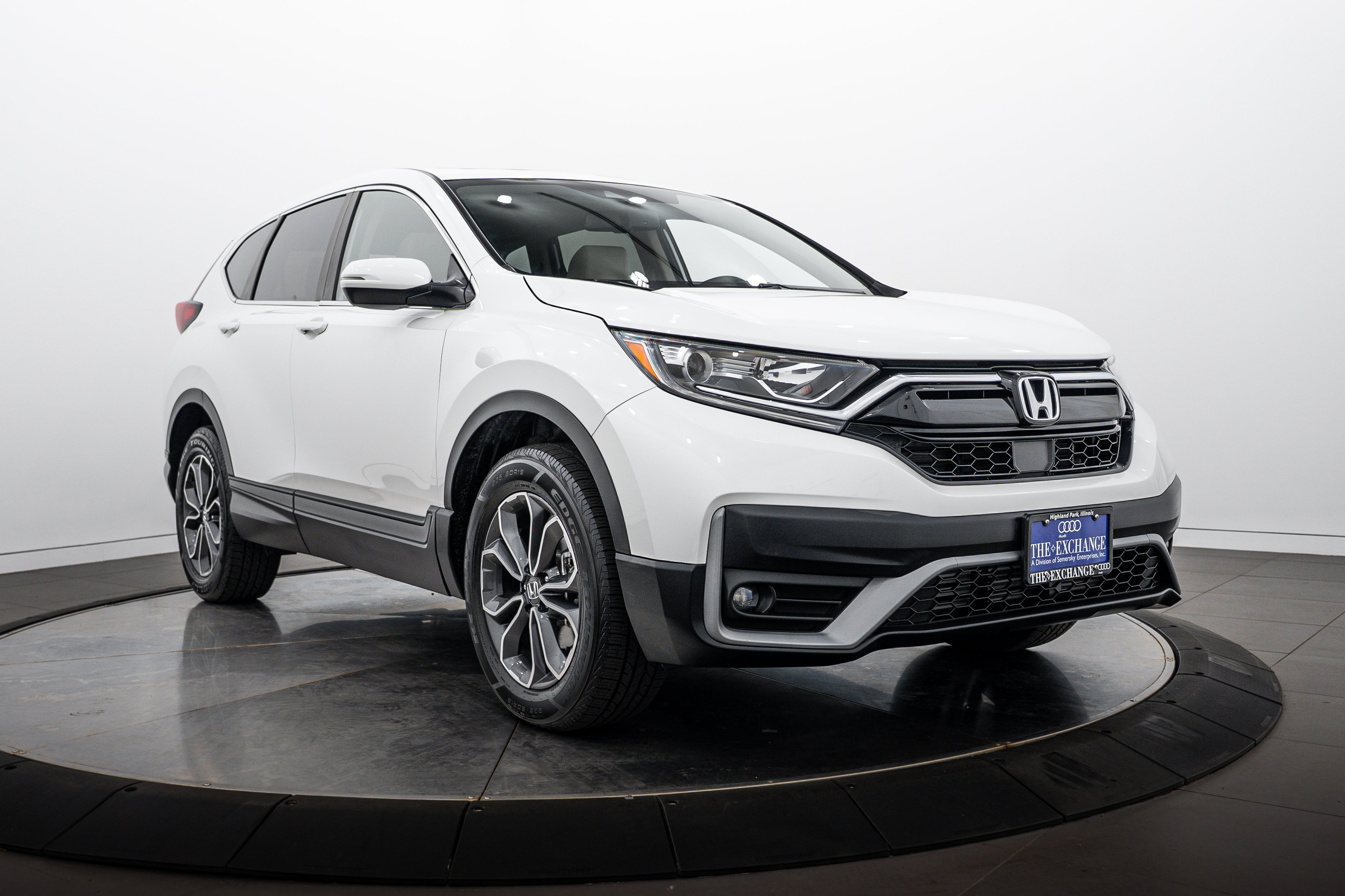Used 2020 Platinum White Pearl Honda EX-L image 2