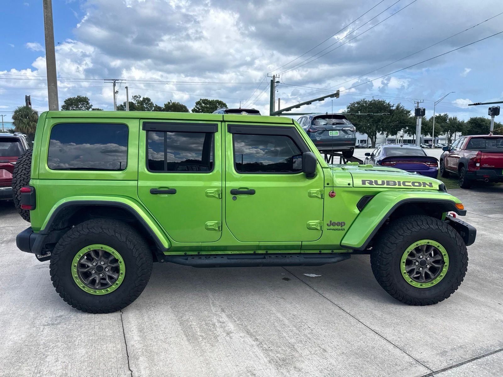 Used 2020 Green Jeep Unlimited Rubicon image 15