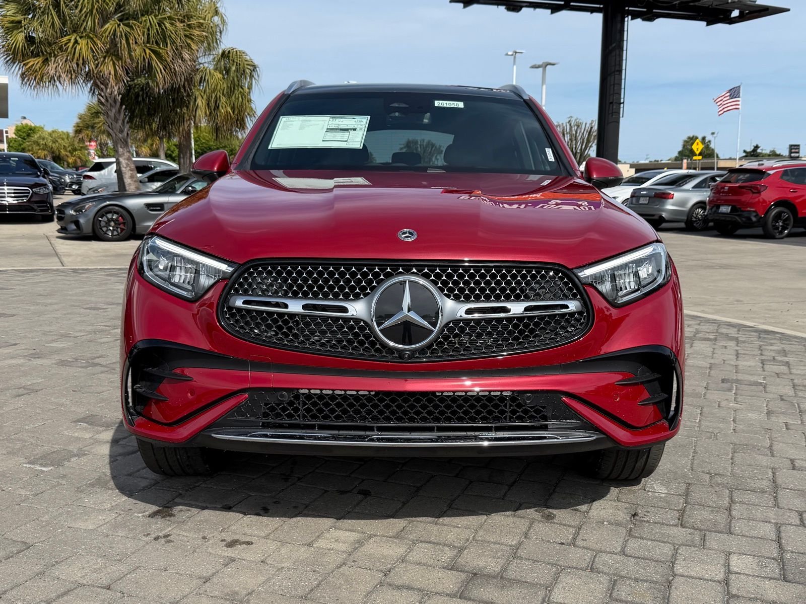 New 2026 Red Mercedes-Benz GLC 300 image 6
